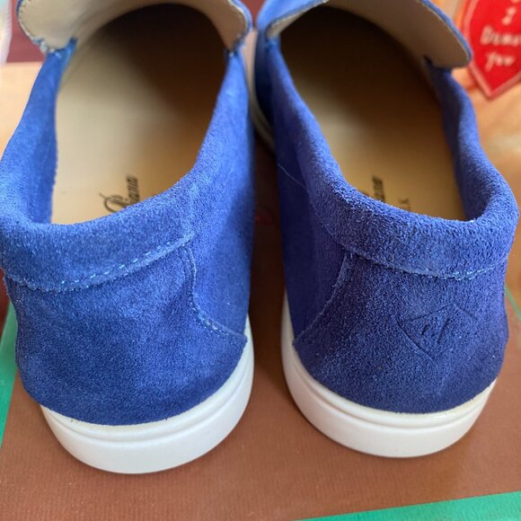 Loro Piana men's blue loafers - Picture 5 of 6